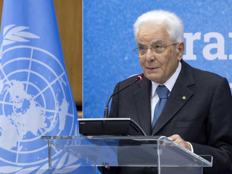 Mattarella all'Onu: "inaccettabili allusioni all'impiego di armi di distruzione di massa"