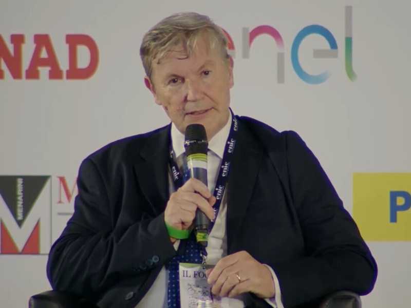 Alfonso D'Avino alla Festa dell'ottimismo del Foglio del 2024