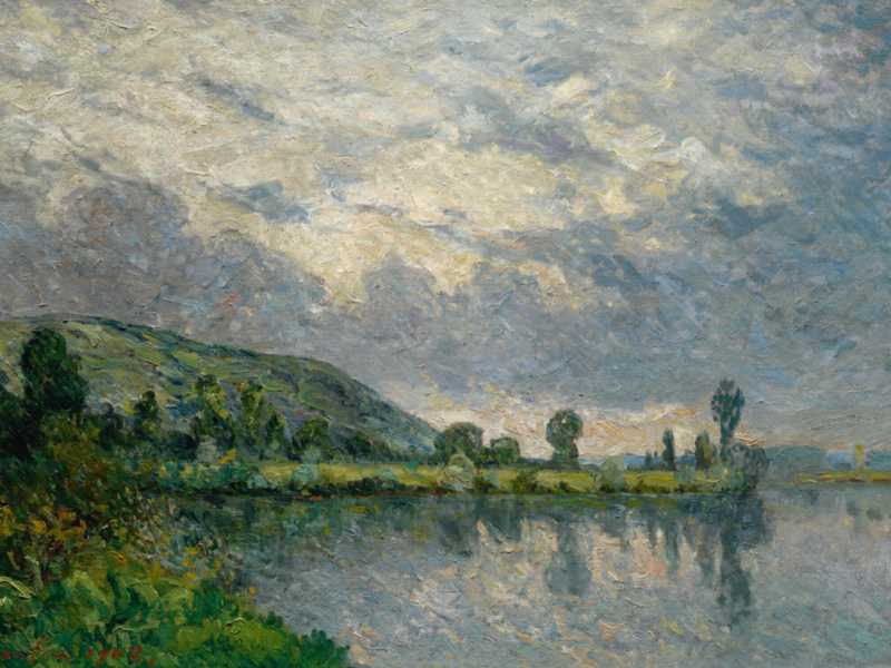 Maxime Maufra, "Temps d'orage"