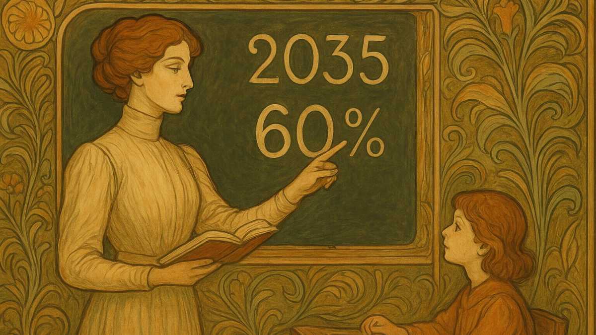 Immagine di La scuola del 2035 e la sfida dell’intelligenza umana. Uno studio