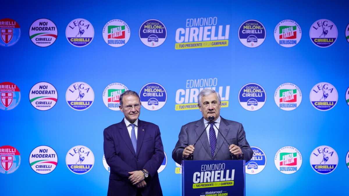 Immagine di Tajani a Napoli parlerà del referendum e dell'amore di Berlusconi per la città