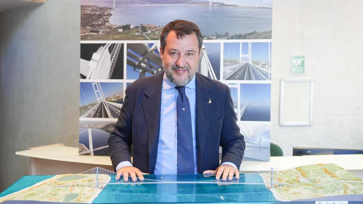 Immagine di Nuovo stop della Corte dei conti al Ponte sullo Stretto. Salvini: "Nessuna sorpresa. Resto fiducioso"