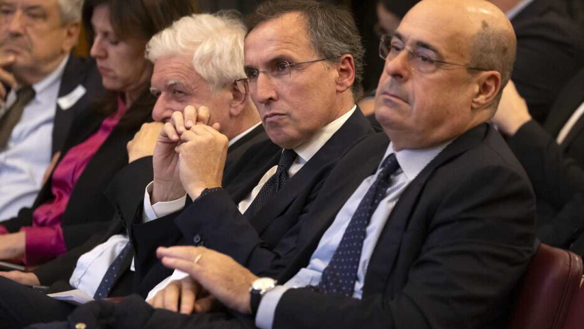 Immagine di Anche Zingaretti e Boccia a Montepulciano per il Correntissimo di Schlein