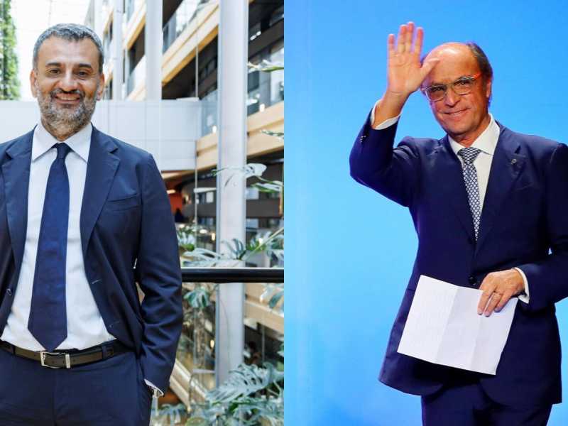 Antonio Decaro (LaPresse) e Luigi Lobuono (Ansa)