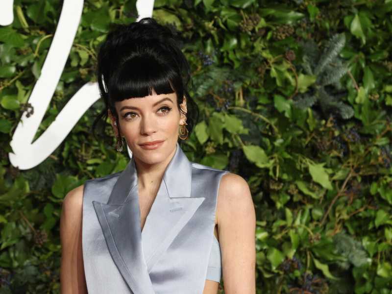 Lily Allen (foto Epa, via LaPresse)