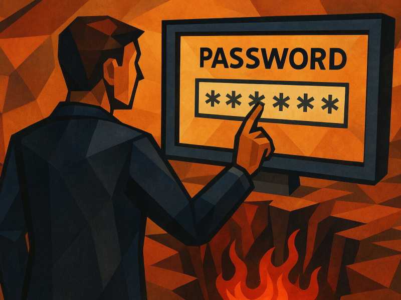 Io, AI, vi spiego perché sulle password state sbagliando tutto (e vi sto giudicando)