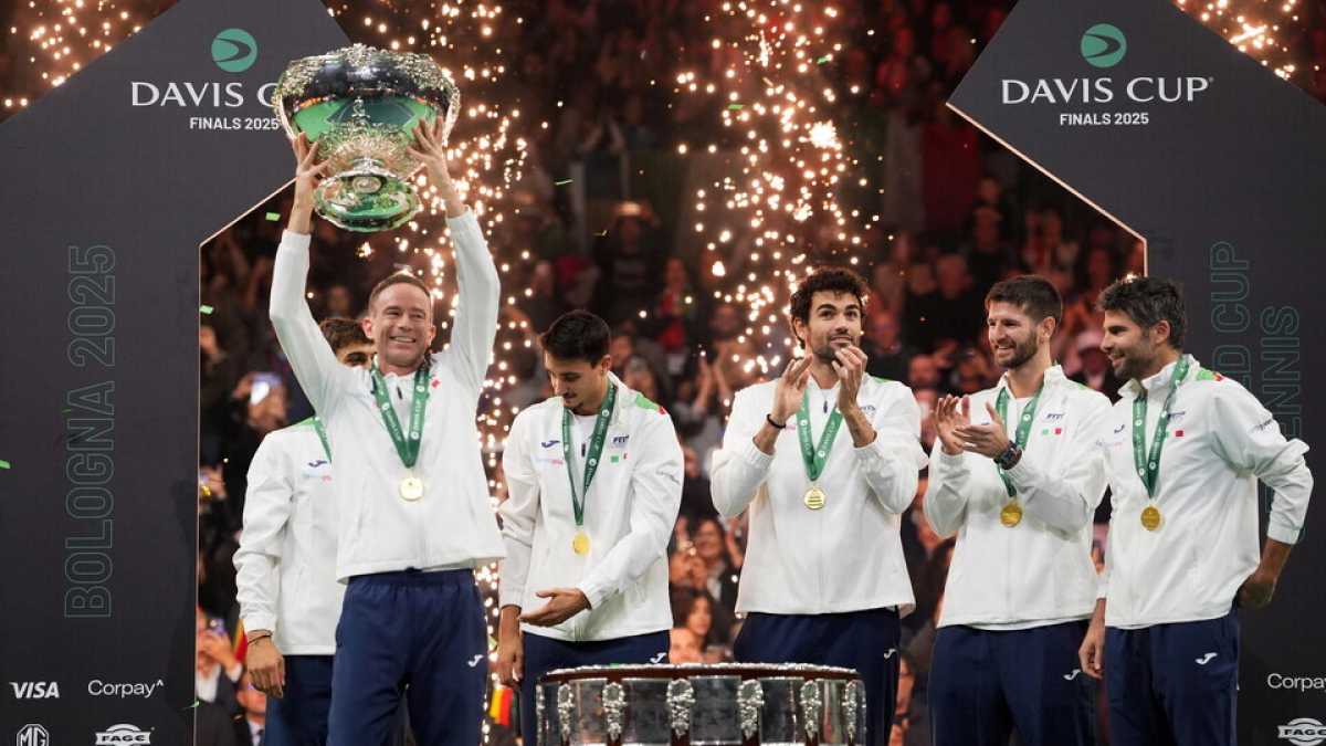 Immagine di Buona anche la terza, ed è la Coppa Davis di Volandri