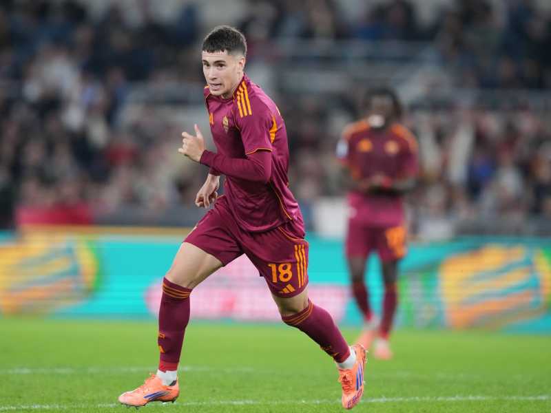 Il calciatore della Roma&nbsp;Matias Soul&eacute; (foto LaPresse)