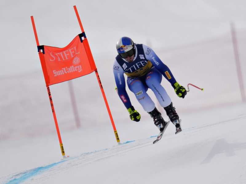 Dominik Paris (foto Ap, via LaPresse)