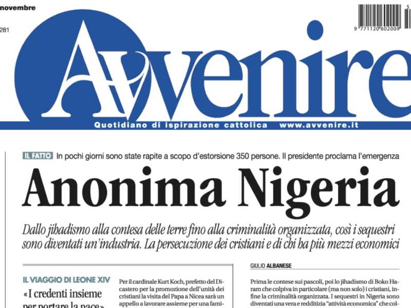 La persecuzione che non piace ad Avvenire