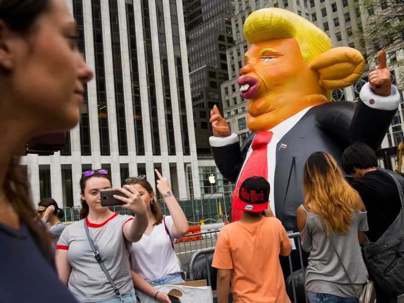 Che gli avversari politici siano bollati come malati di mente è un ulteriore segnale della crescente polarizzazione politica in atto negli Stati Uniti (Getty) <br />