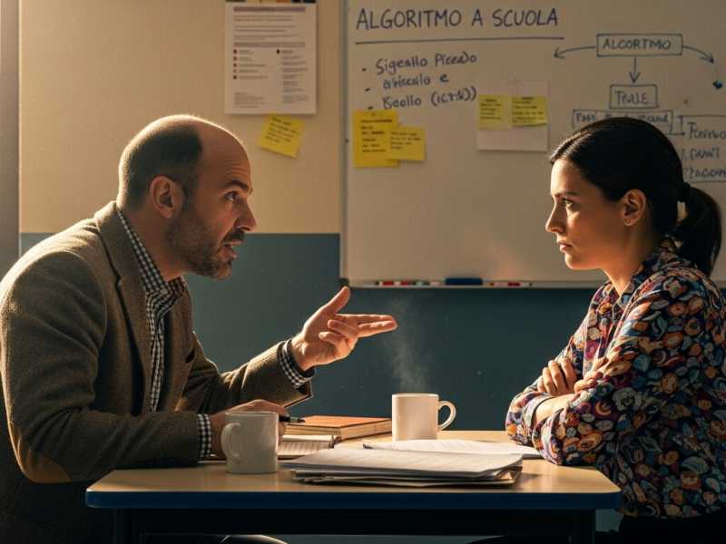 Due professori immaginari davanti all’intelligenza artificiale
