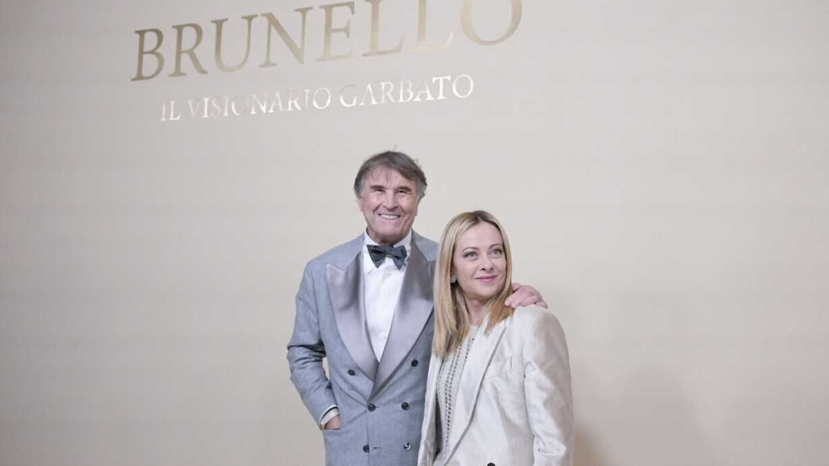 Immagine di Difficile dire di no a Cucinelli. Anche per la premier