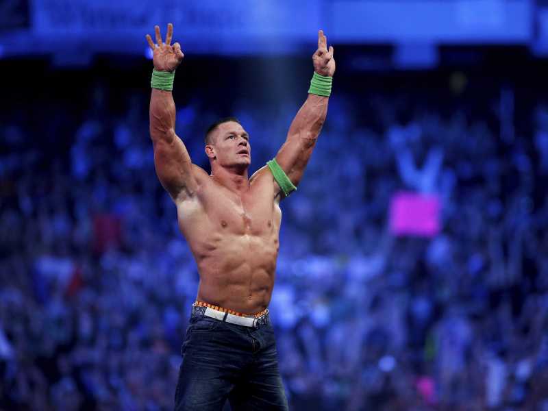 John Cena (foto Ap, via LaPresse)