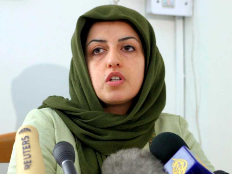 Narges Mohammadi (foto Epa, via Ansa)