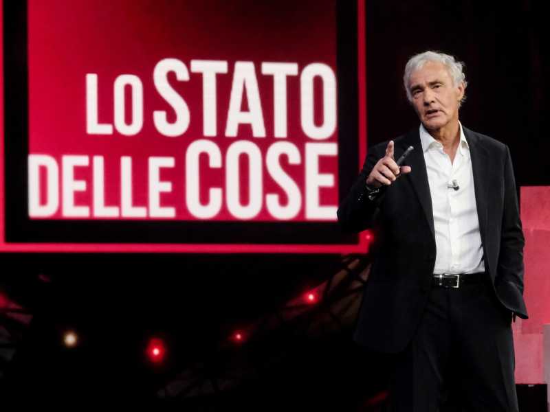 Massimo Giletti (foto La Presse) <br />