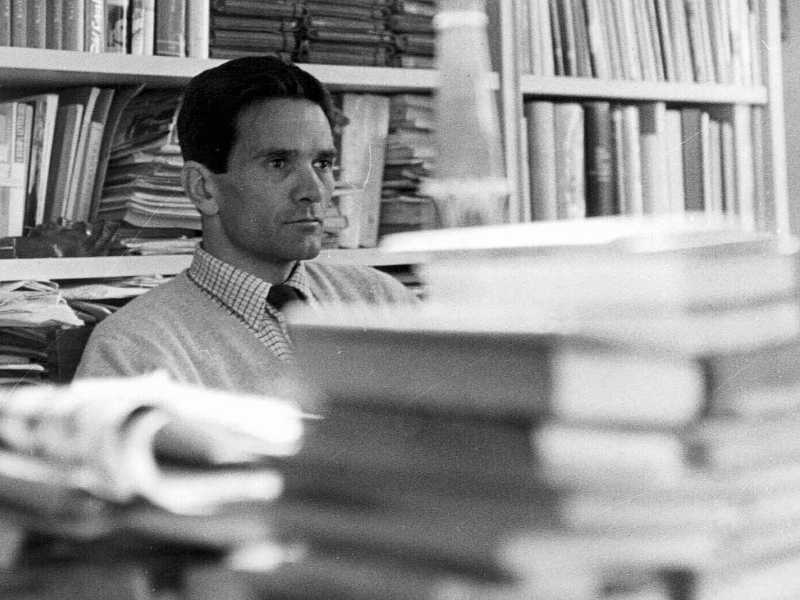 Pier Paolo Pasolini (foto d'archivio LaPresse)