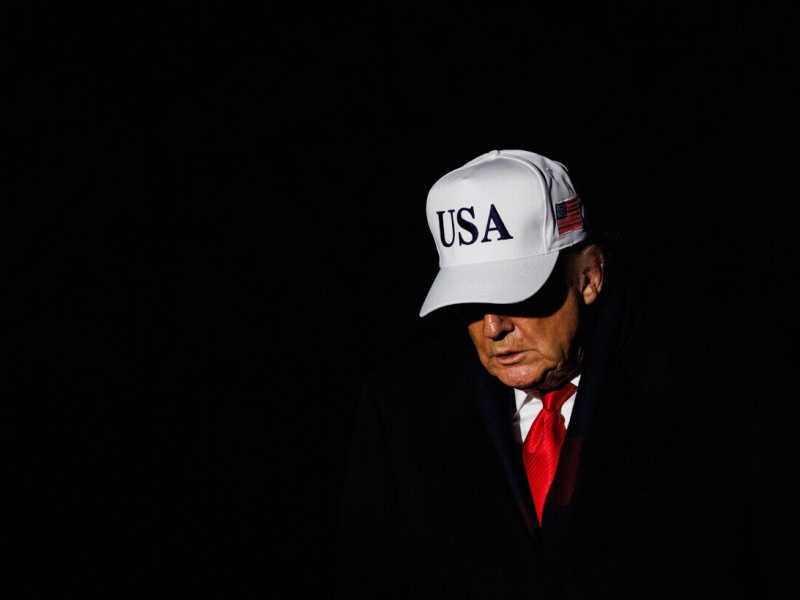Donald Trump (foto LaPresse)