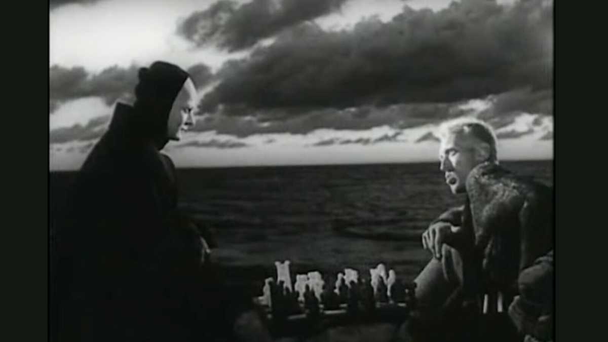 Immagine di Ma nessuno giocava a scacchi sul set del “Settimo sigillo”