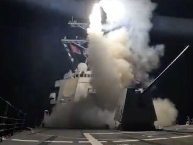Un frame dal video diffuso dal Dipartimento della Guerra americano @DeptofWar&nbsp;<br />
