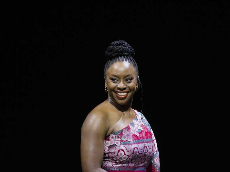 &nbsp;Chimamanda Ngozi Adichie (foto Ap, via LaPresse)