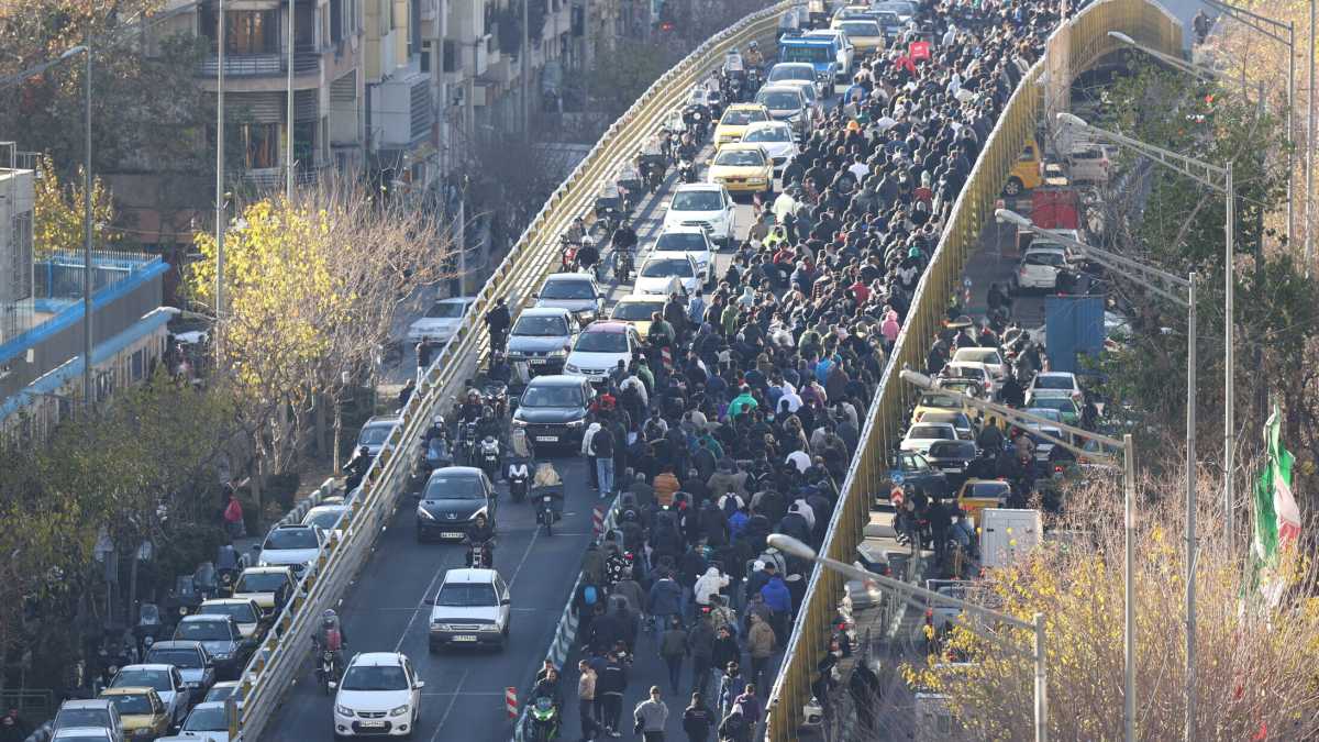 Immagine di I video delle proteste a Teheran