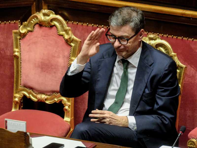 Giancarlo Giorgetti (foto LaPresse)