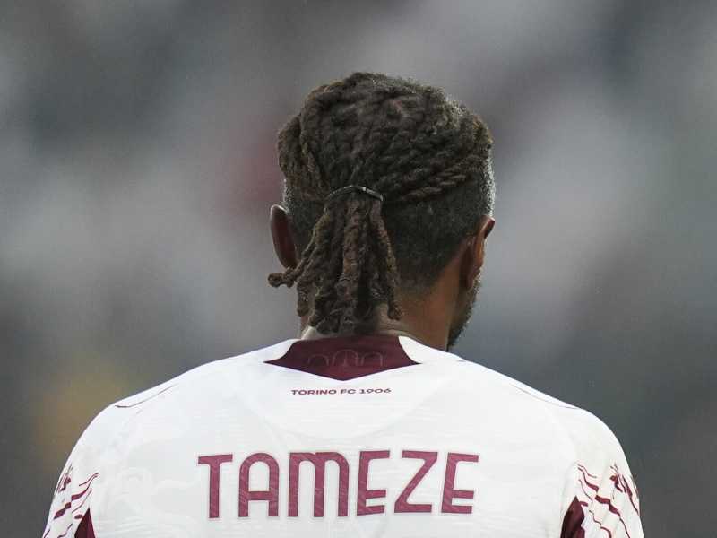 Il calciatore del Torino Adrien Tameze (foto LaPresse)