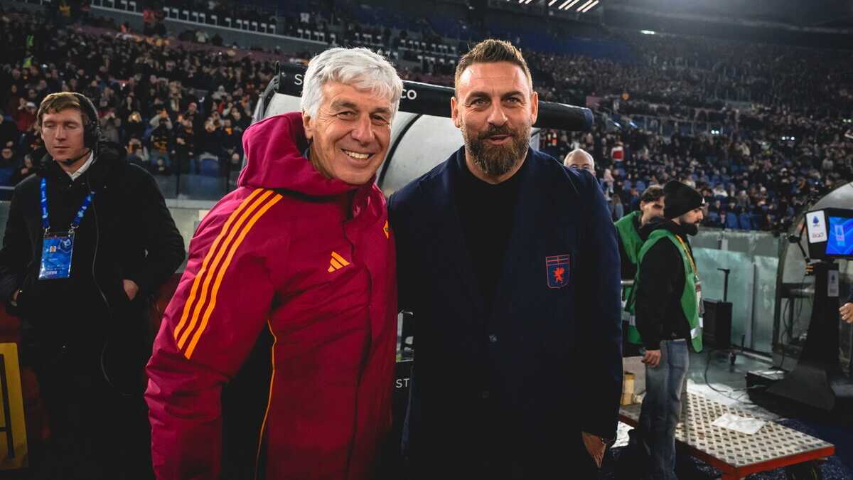 Immagine di Gli opposti ritorni a casa di De Rossi e Gasperini