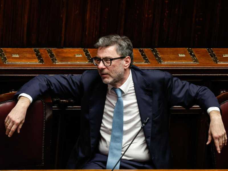 Giancarlo Giorgetti (foto Ansa)