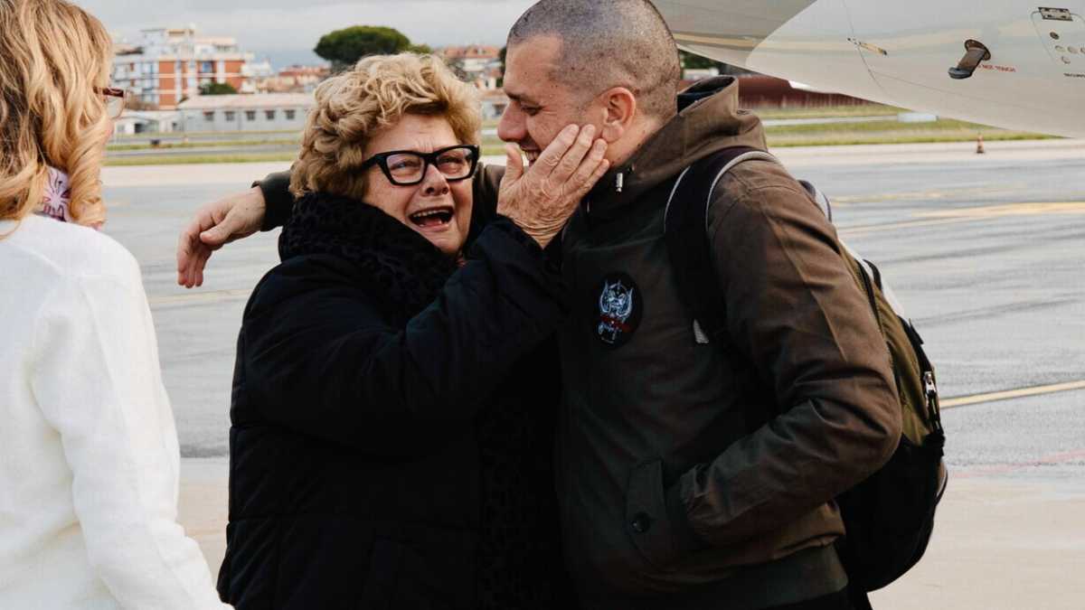 Immagine di Alberto Trentini e Mario Burlò sono di nuovo in Italia