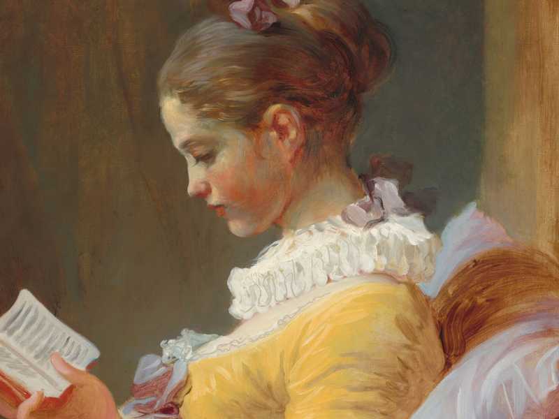 Jean-Honor&eacute; Fragonard, &ldquo;La lettrice&rdquo;, 1776 (National Gallery of Art, Washington)