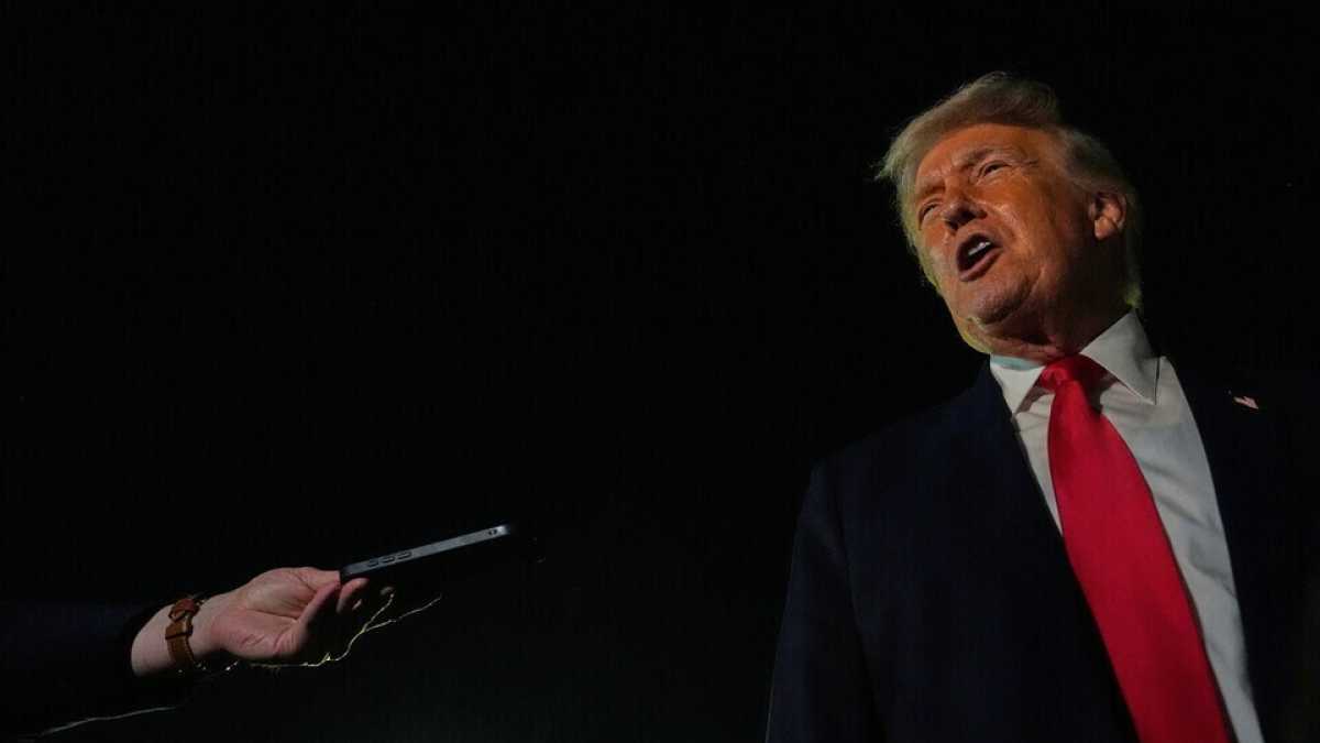 Immagine di La clava degli screenshot di Trump