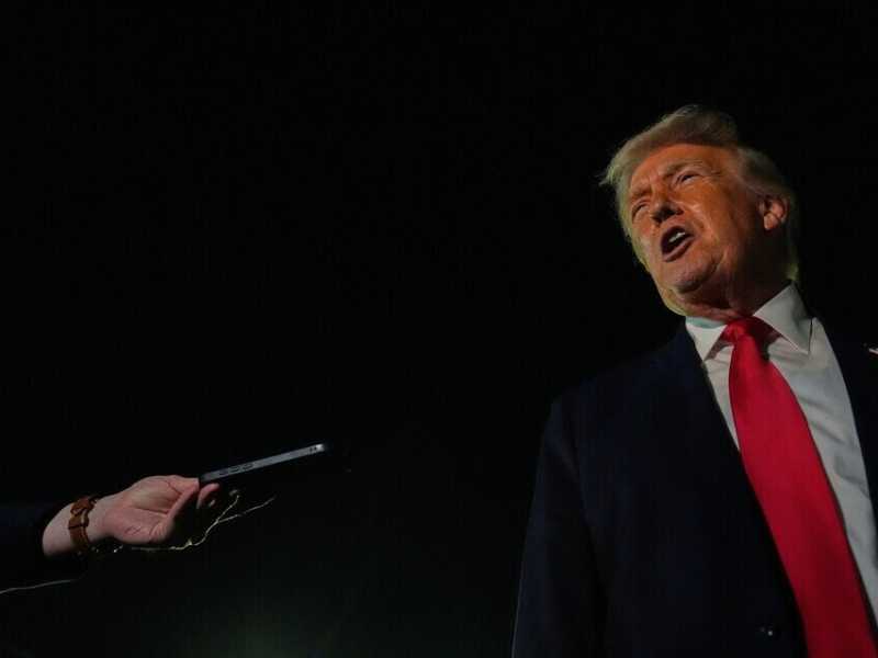 La clava degli screenshot di Trump
