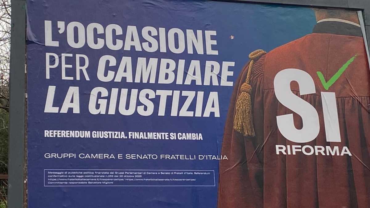 Immagine di Sì alla riforma sulla giustizia, ma senza simboli: Fratelli d'Italia si smarca da Lega e Forza Italia