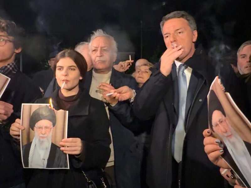Davanti all’ambasciata, senza retorica