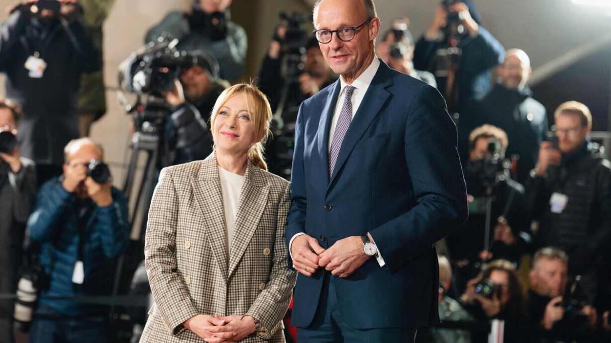 Immagine di Merz scommette su Meloni per mediare tra Ue e Trump. Corrispondenze