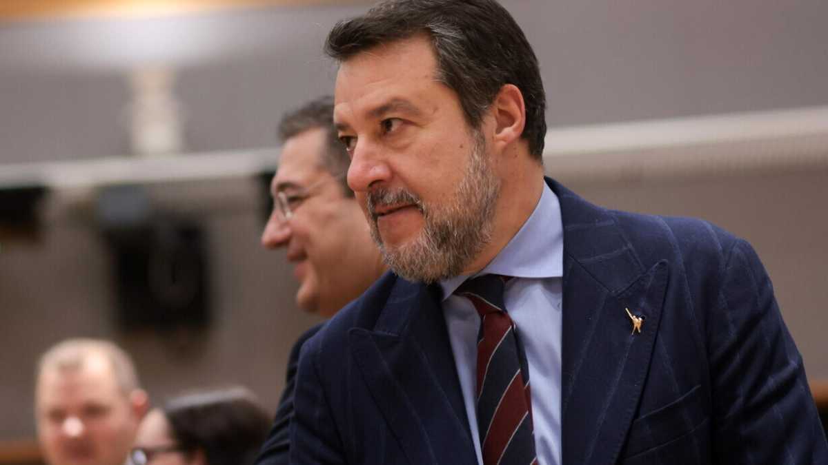 Immagine di Salvini, il garbato. Con Brunello Cucinelli a Roccaraso