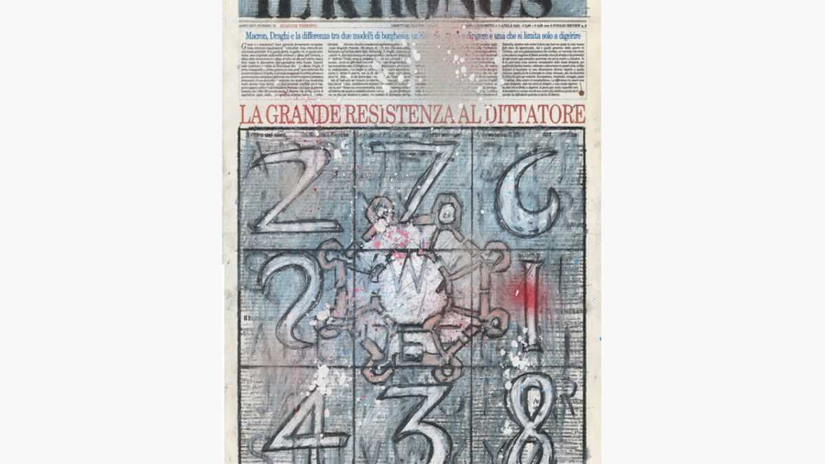 Immagine di Fitte e gremite, le prime pagine del Foglio diventano un’opera d’arte