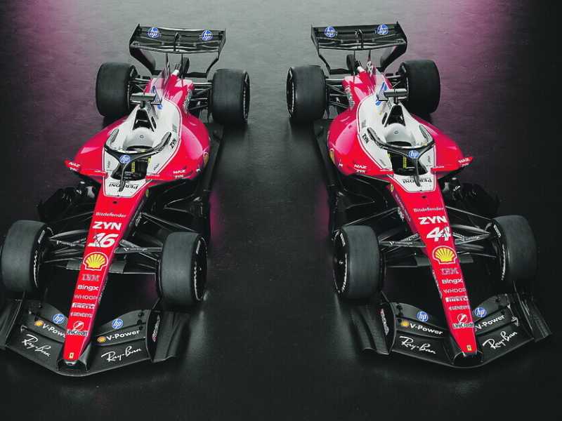 La nuova Ferrari SF-26, la monoposto di Hamilton e Leclerc per il Mondiale 2026 che comincer&agrave; l&rsquo;8 marzo in Australia (foto Ferrari Media)