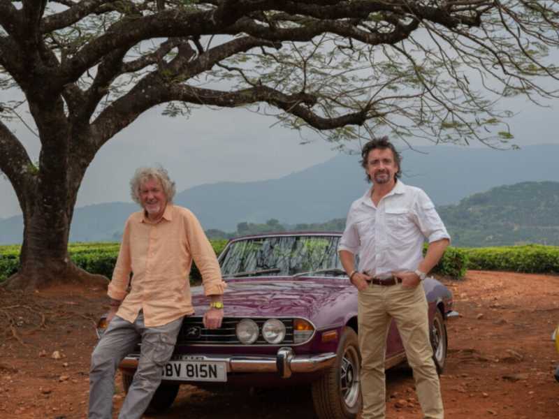 James May e Richard Hammond in un episodio di “The Grand Tour” <br />