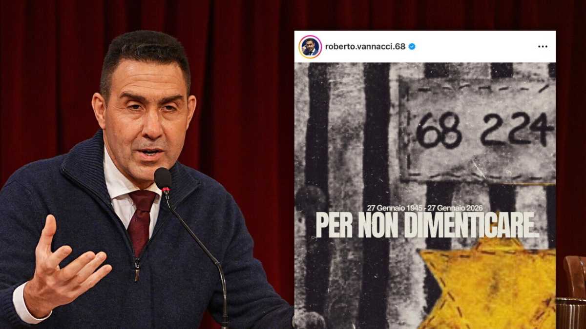 Immagine di Vannacci ricorda le vittime dell'Olocausto, i suoi follower lo attaccano: "Generale...che delusione"