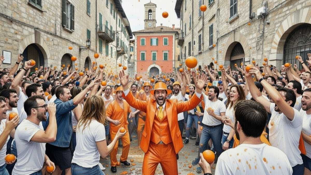 Immagine di Ivrea e la Battaglia delle Arance: storia e significato di un Carnevale unico