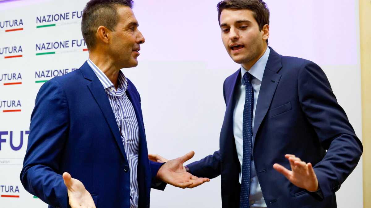 Immagine di Giubilei contro Vannacci: "Futuro nazionale? Il simbolo è troppo simile al nostro. Ci tuteleremo"