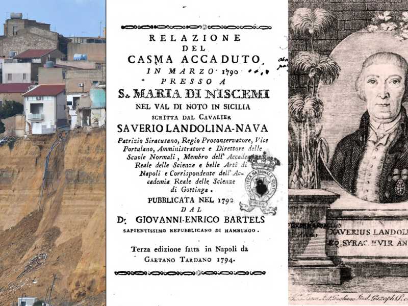 La città che scivola da due secoli. A Niscemi le frane sono un copione che si ripete
