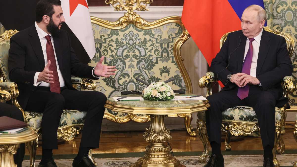 Immagine di Al Sharaa ha un amico a Mosca