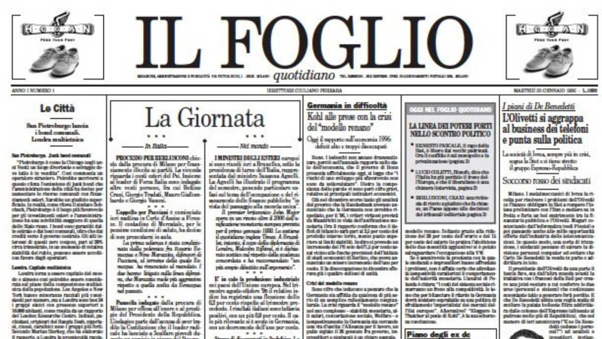 Immagine di I primi 25 anni del Foglio. Conservatore & liberal