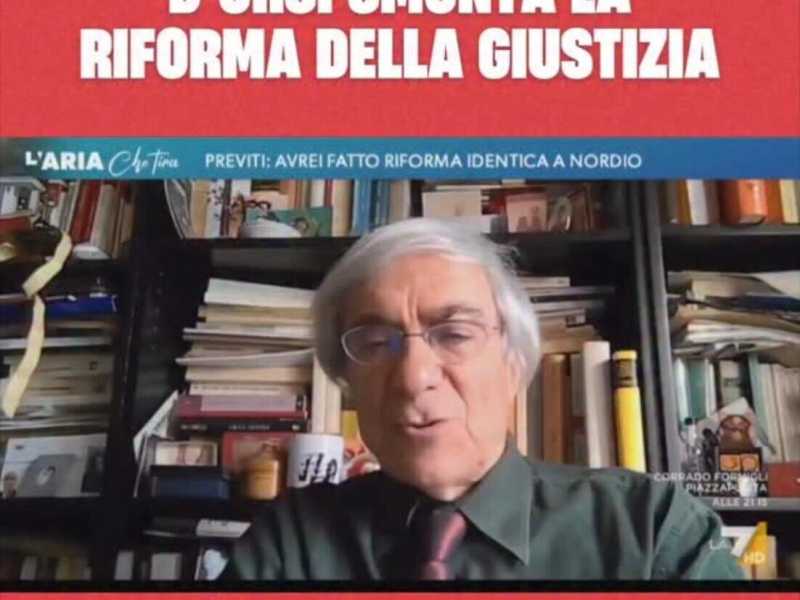 Il Pd rilancia il prof filo russo D'Orsi per il No al referendum sulla giustizia, poi cancella il post