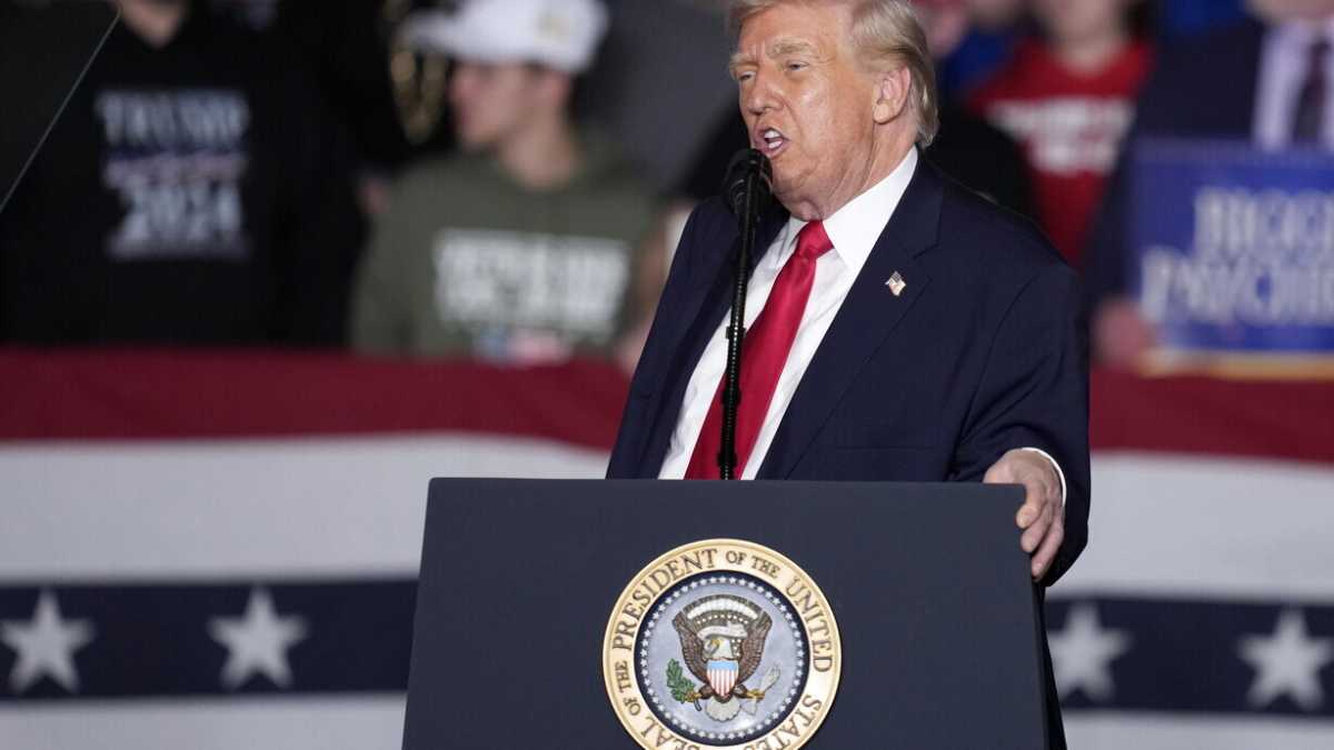 Immagine di Trump è un matto che si maschera da matto, su consiglio della sua parte savia