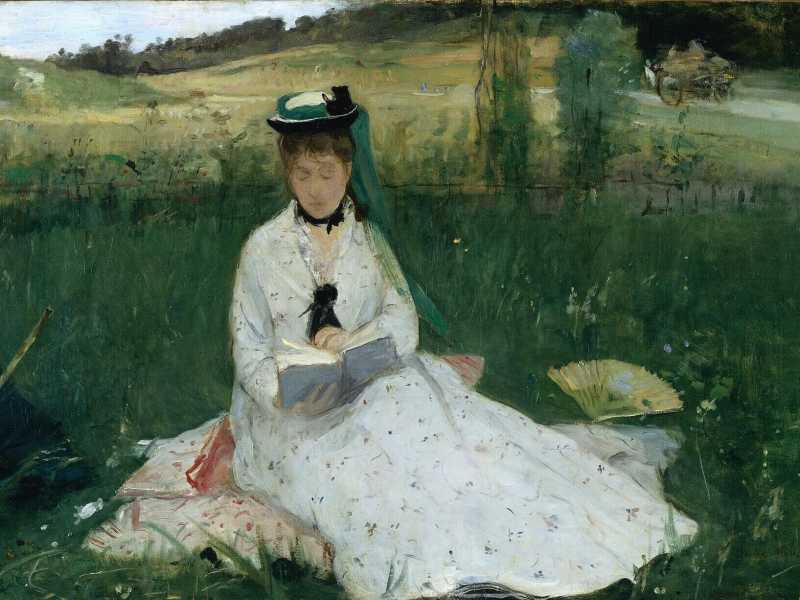 Berthe Morisot - La Lecture (1873)&nbsp;<br />